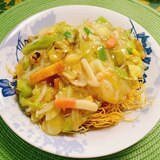 市販の素で♪長崎皿うどん✧˖°